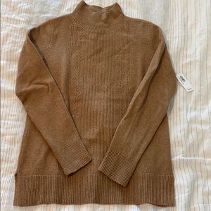 NWT camel sweater